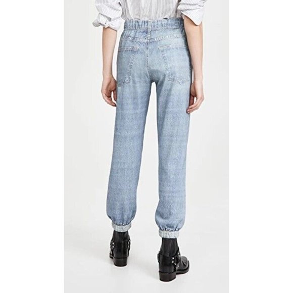 Rag & Bone Miramar Relaxed Jogger Pants Glass Hill Blue Relaxed - Picture 3 of 7